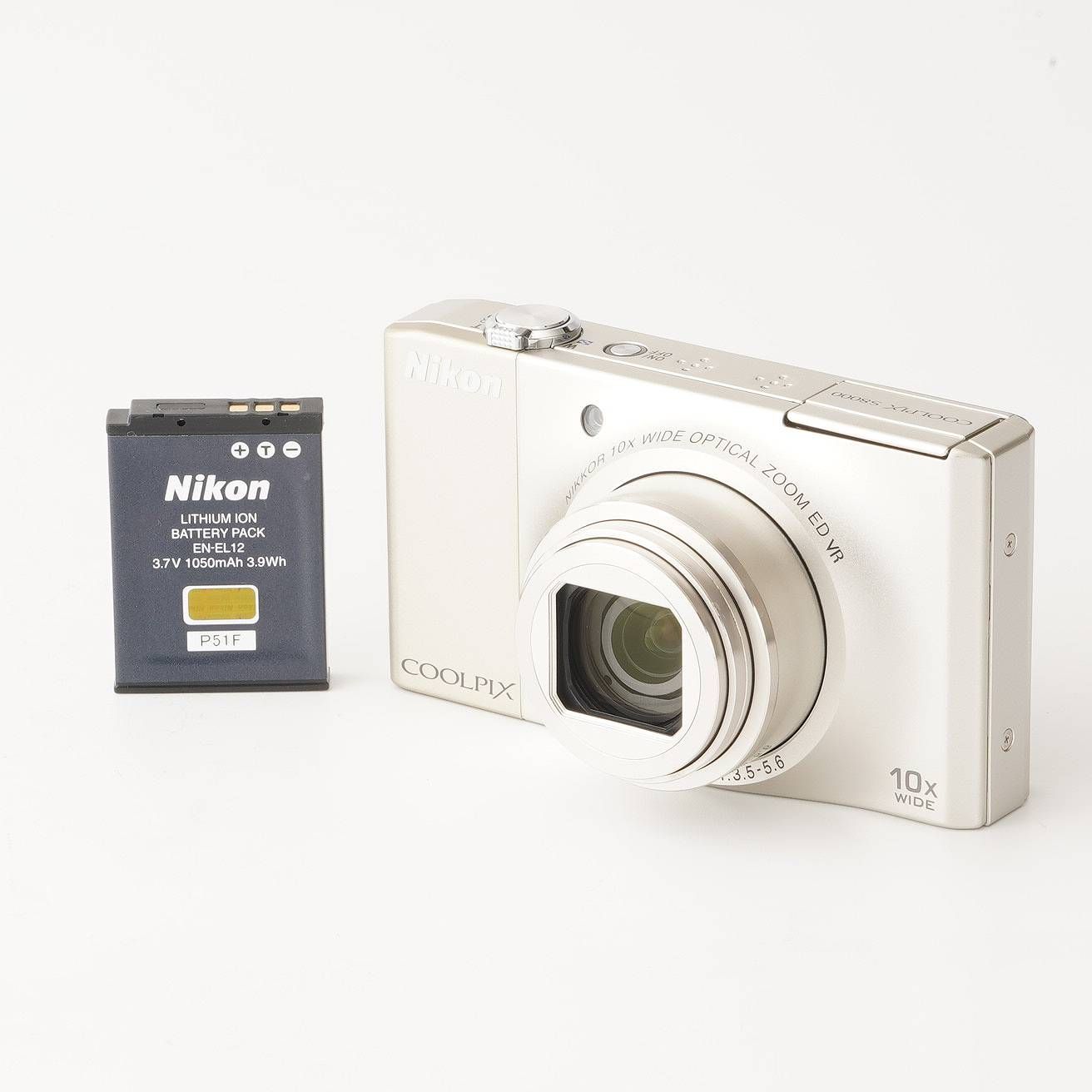 ニコン Nikon COOLPIX S8000 シルバー 10x 光学ズーム - メルカリ