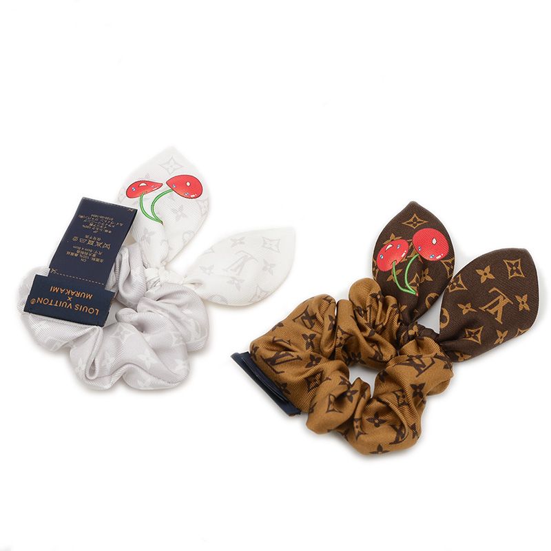 ルイ・ヴィトン LV×TM モノグラムチェリー シュシュセット ヘア