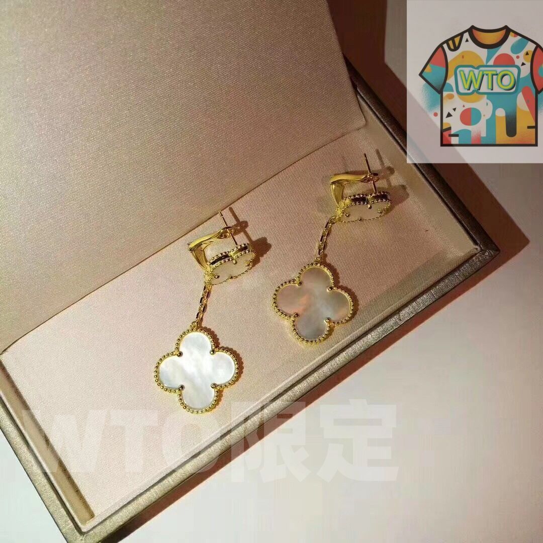 Van Cleef & Arpels] ダブル アルハンブラ マザーオブパール