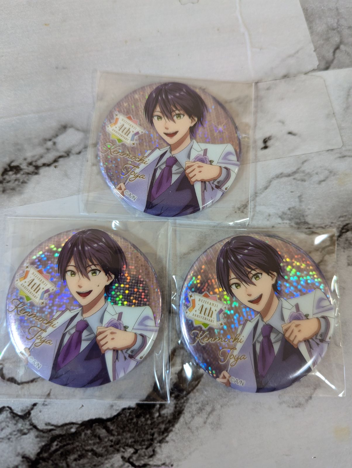 にじさんじ 剣持刀也 4周年 缶バッジ No.22 - メルカリ