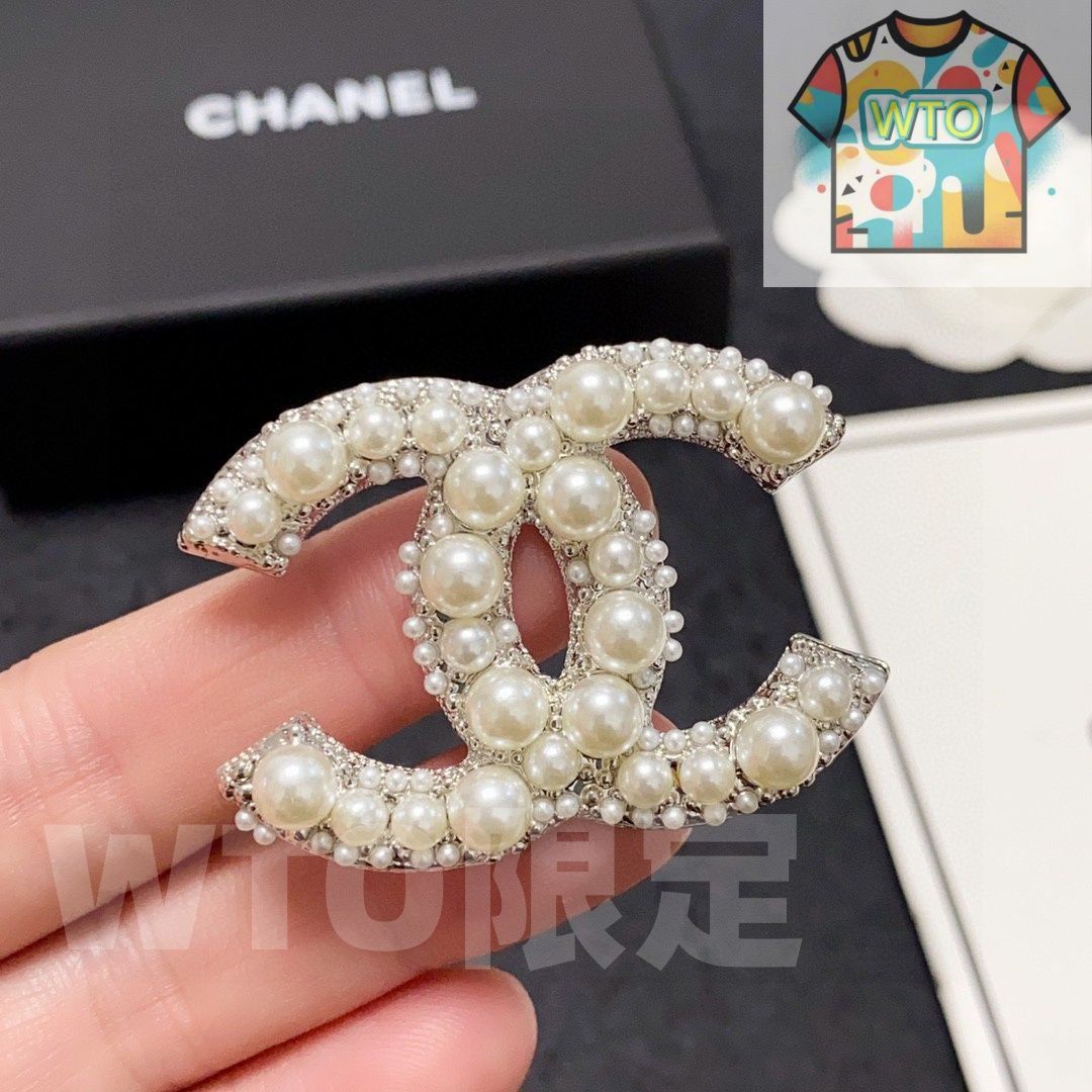 今日特価】CHANEL 新作 パールブローチ（ブランド直送同期入荷