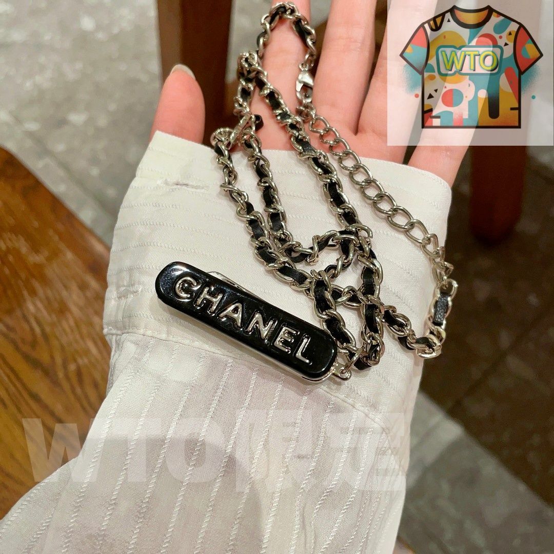 今日特価】CHANEL シャネル 中古 アルファベットネックレス 送料無料