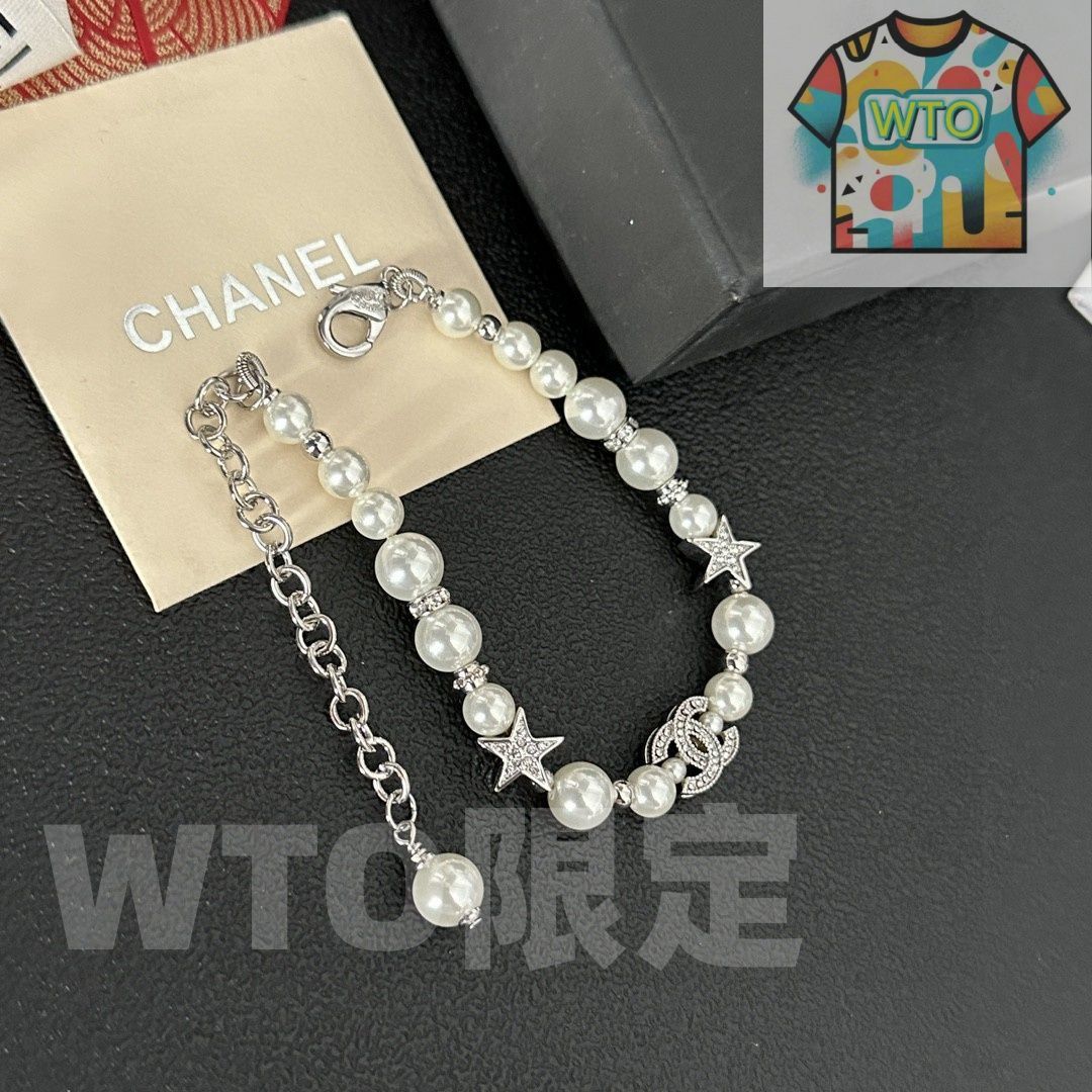 今日特価】CHANEL ヴィンテージ ブレスレット オリジナルリプリカロゴ