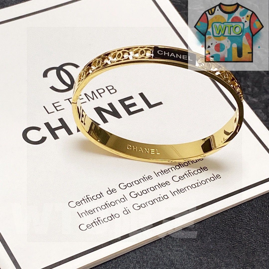 CHANEL ブレスレット　新品未使用 今日特価】Chanel シャネル オープンワーク ブレスレット - メルカリ