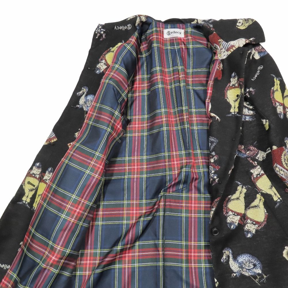 美品 22AW &ellecy アンドエルシー Lois CRAYON アリスゴブラン ステン