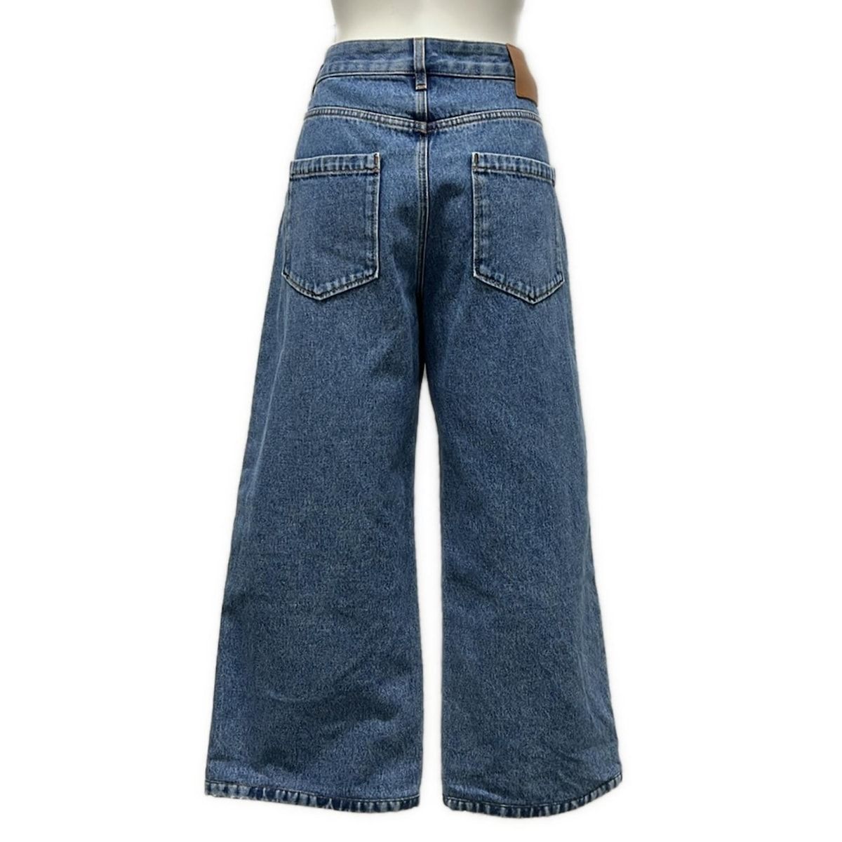 LOEWE(ロエベ) ジーンズ サイズ42 L レディース美品 - ネイビー