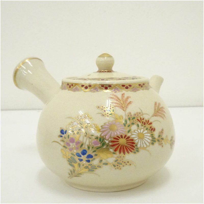 薩摩焼 美陶山造 番茶器揃（共箱） 茶道具 おしゃれ かわいい 来客