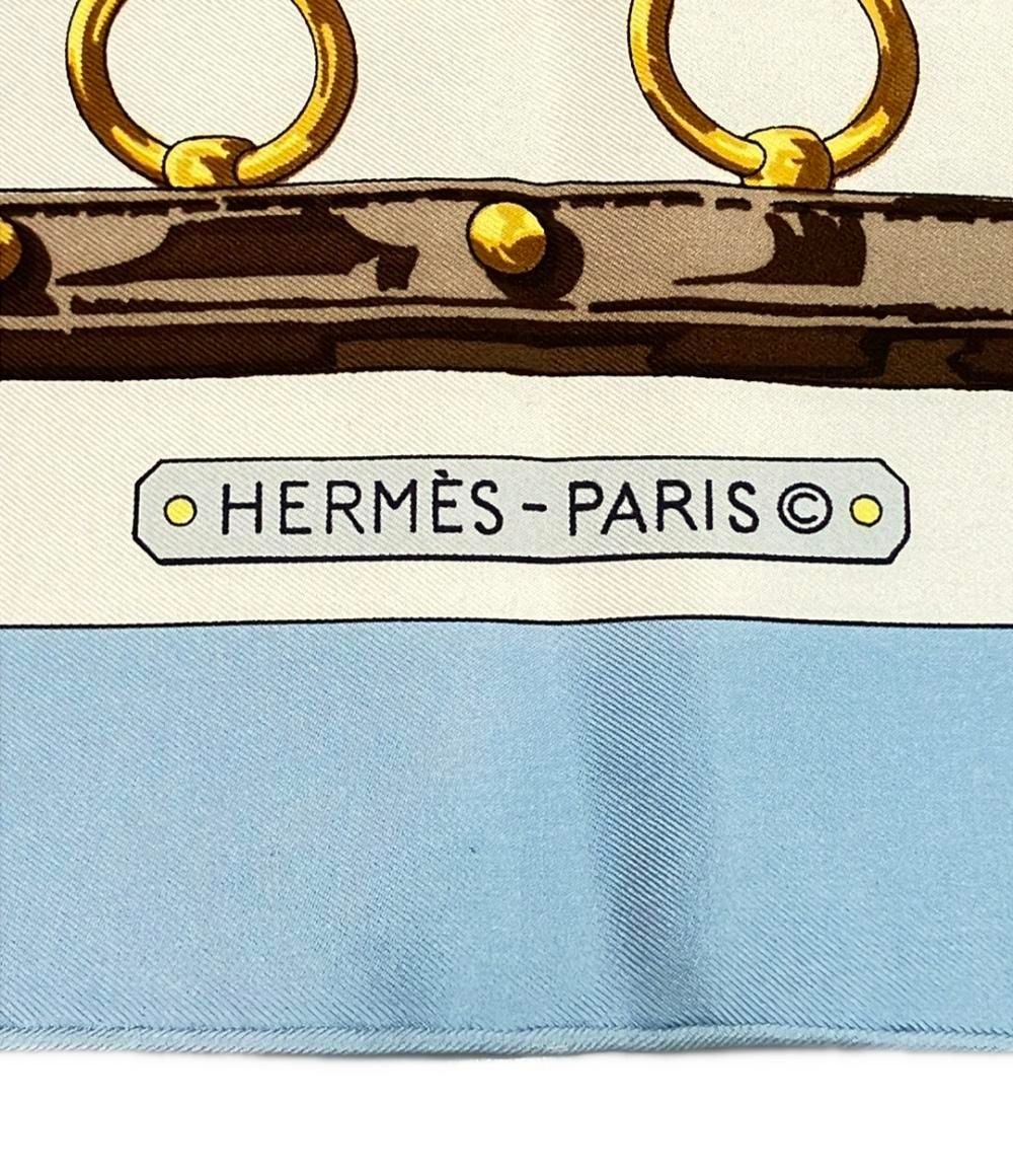 エルメス スカーフ シルク100% カレ90 aux champs レディース HERMES