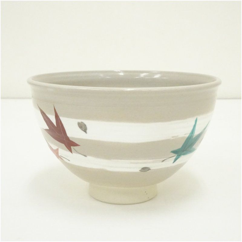 茶道具　犬山焼　犬山本窯　尾関作十郎造　数茶碗　十客　共箱　M　R9398H 茶道具 犬山焼 犬山本窯 尾関作十郎造 数茶碗 十客 共箱