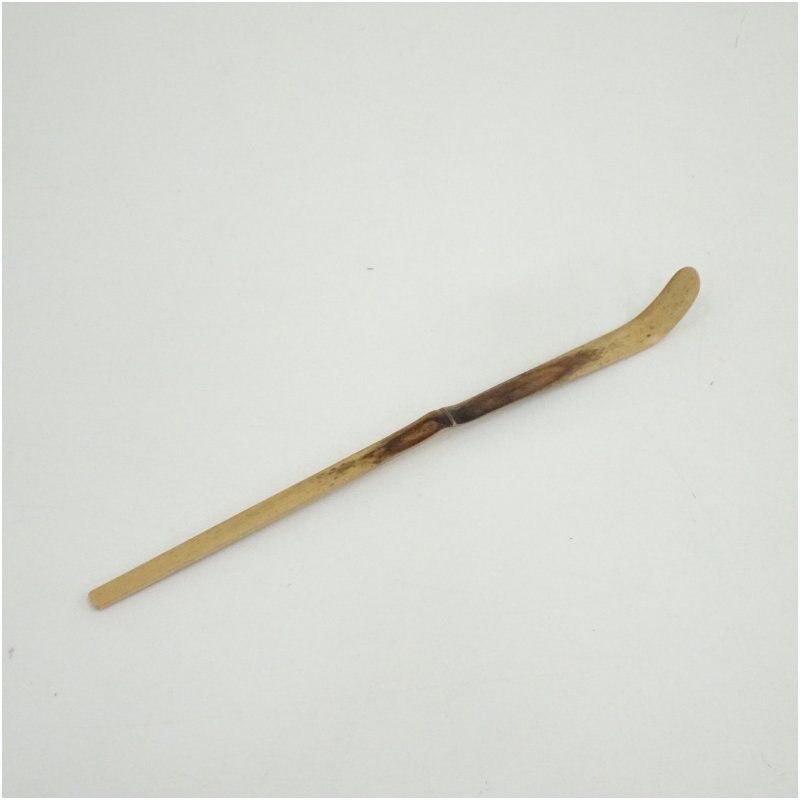 はいちゃん 茶道具茶杓銘「小男鹿」前大徳 高橋悦道書付共筒共箱V 7233