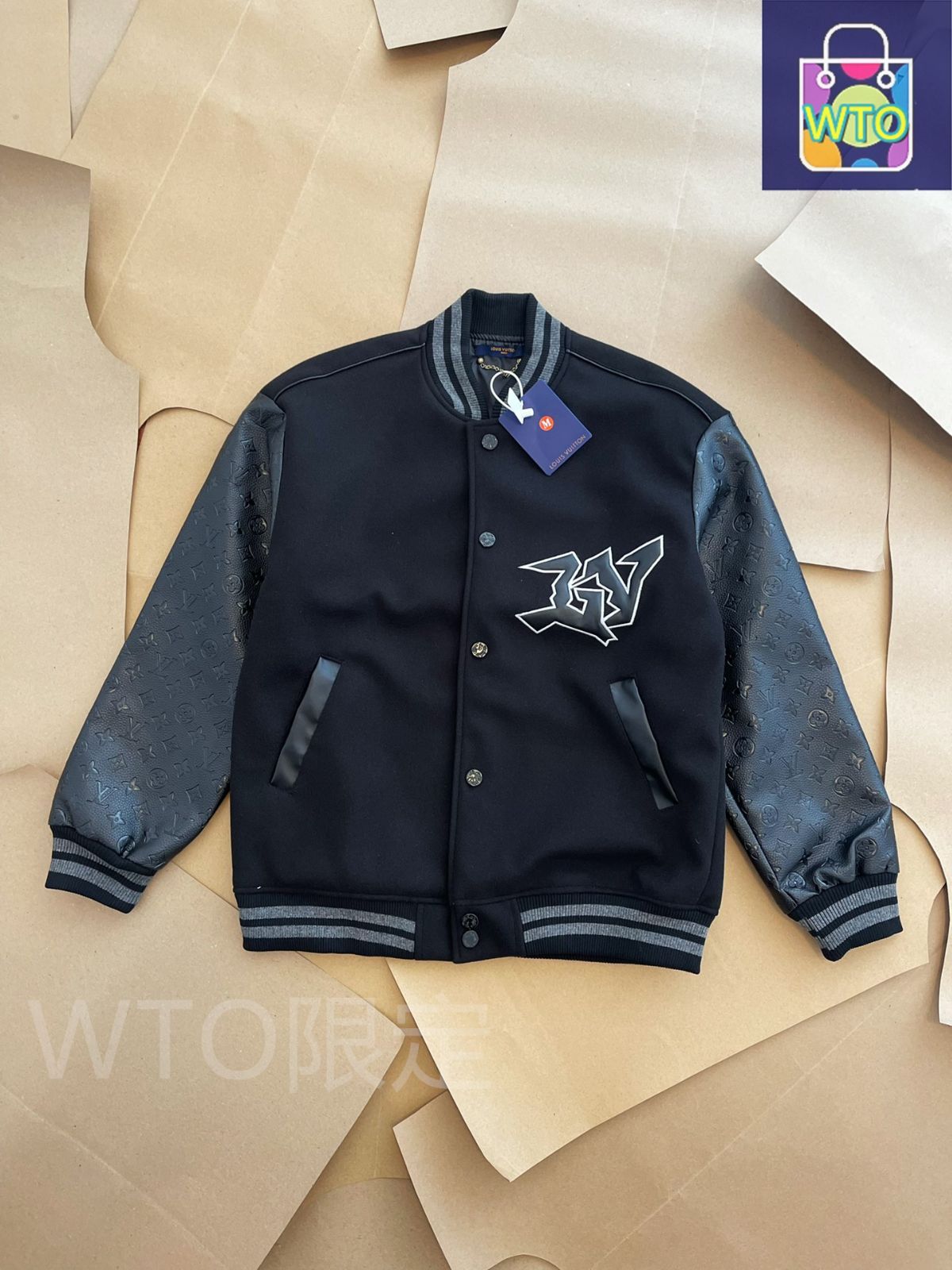Louis Vuitton 刺繍入りジャケット Zippered Knitted Blouson - Men - Ready-to-Wear | LOUIS VUITTON ®