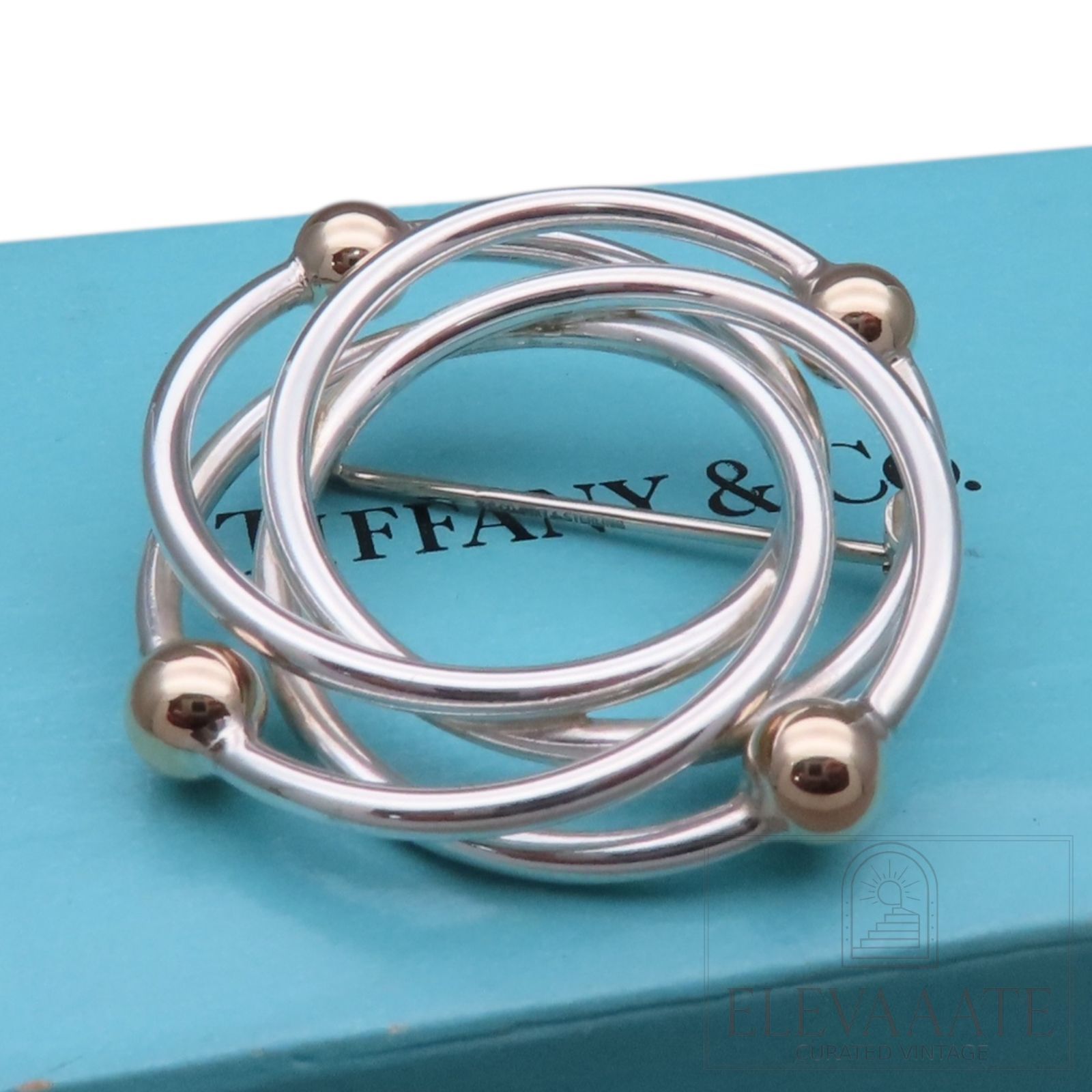 希少 美品 Tiffany&Co. ヴィンテージ ティファニー ゴールド ボール