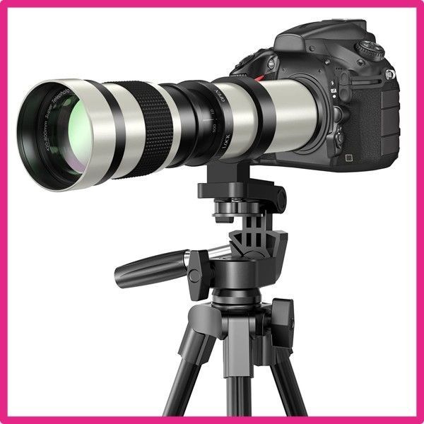 For キヤノン(Canon) EF DSLR用 Lightdow 望遠ズームレンズ 420-800mm