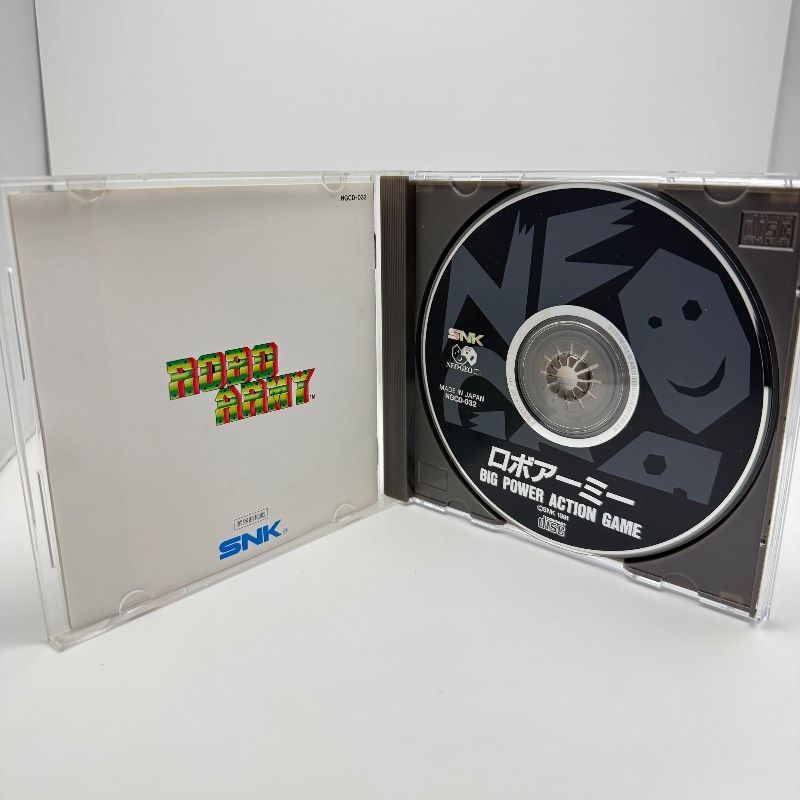 ☆希少 状態良好☆ネオジオCD ロボアーミー ROBO ARMY NCD レア レトロ