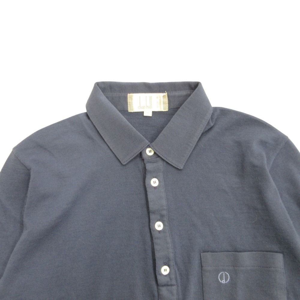 新品同様 dunhill ダンヒル 90's ロング ニット ポロシャツ セーター