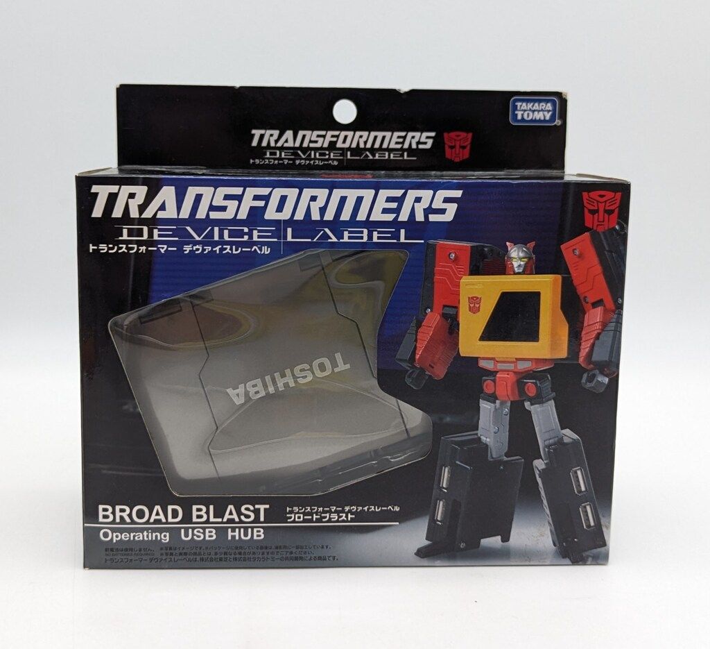希少 トランスフォーマー コレクション デヴァイスレーベル ブロード