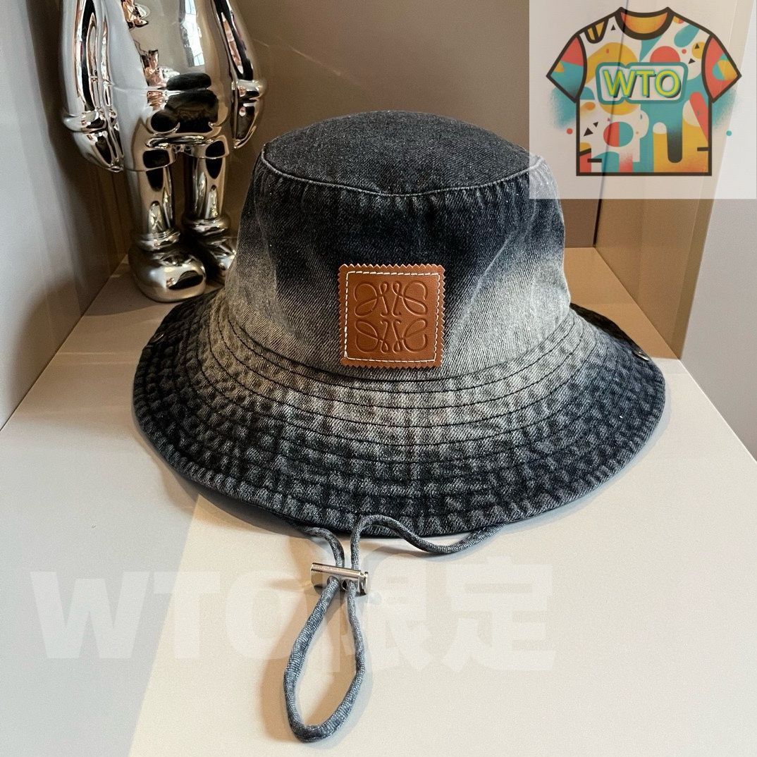 LOEWE ロエウェ デニムフィッシャーマンハット - メルカリ
