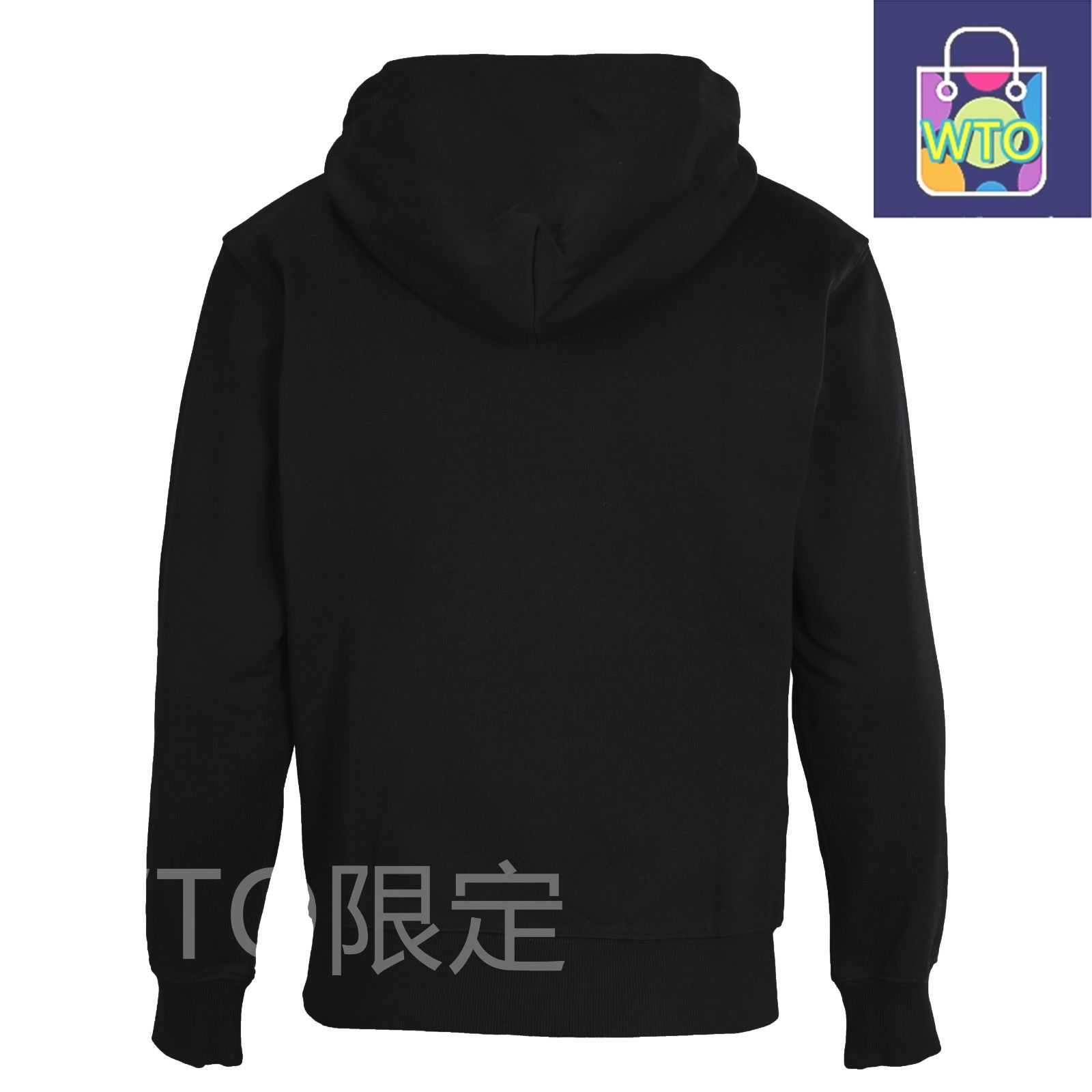 今日特価】Kenzo ケンゾー 白黒刺繍パーカー 水洗プレシュリンク処理