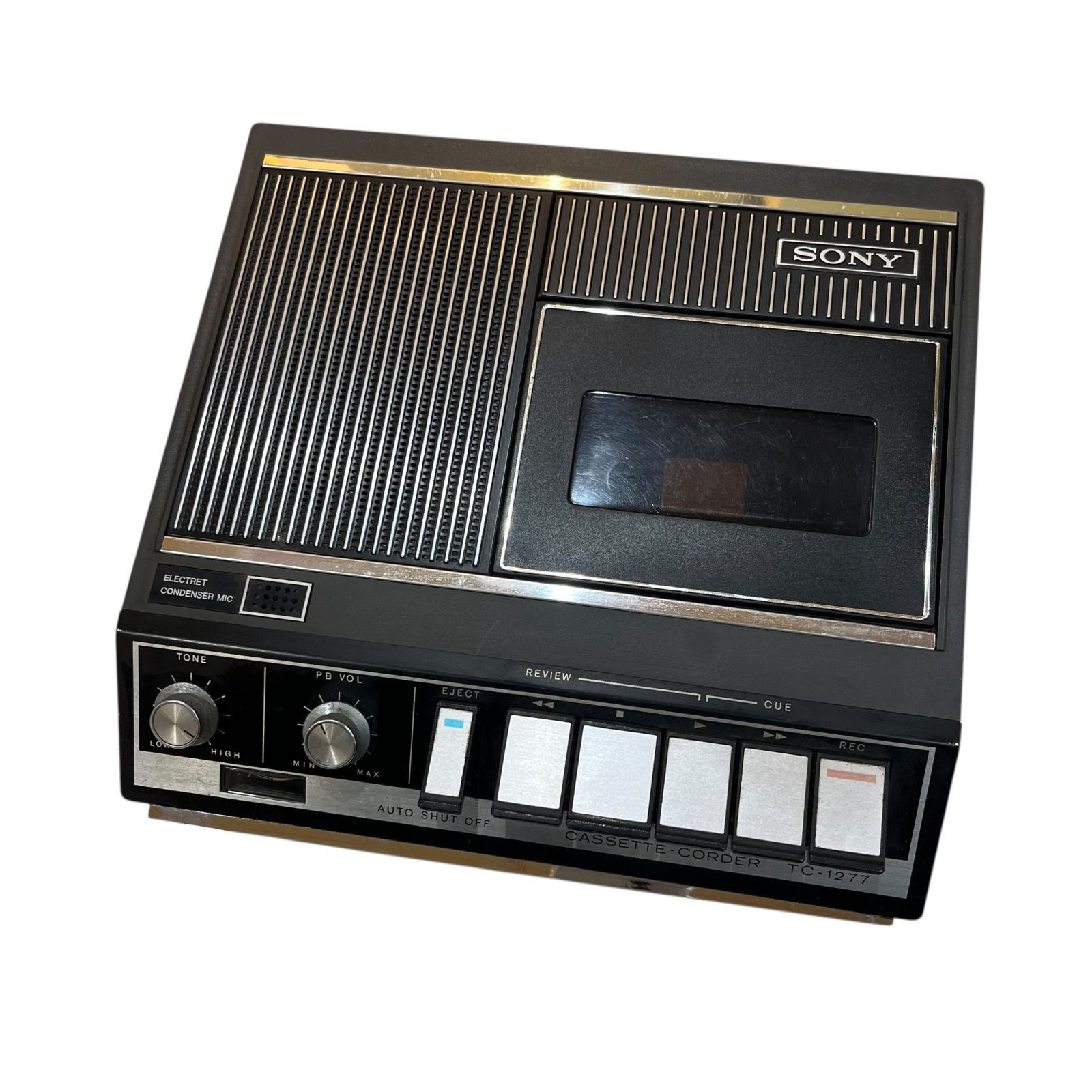 中古 ケーブルにやや難あり○SONY/ソニー○ テープレコーダー TC-1277