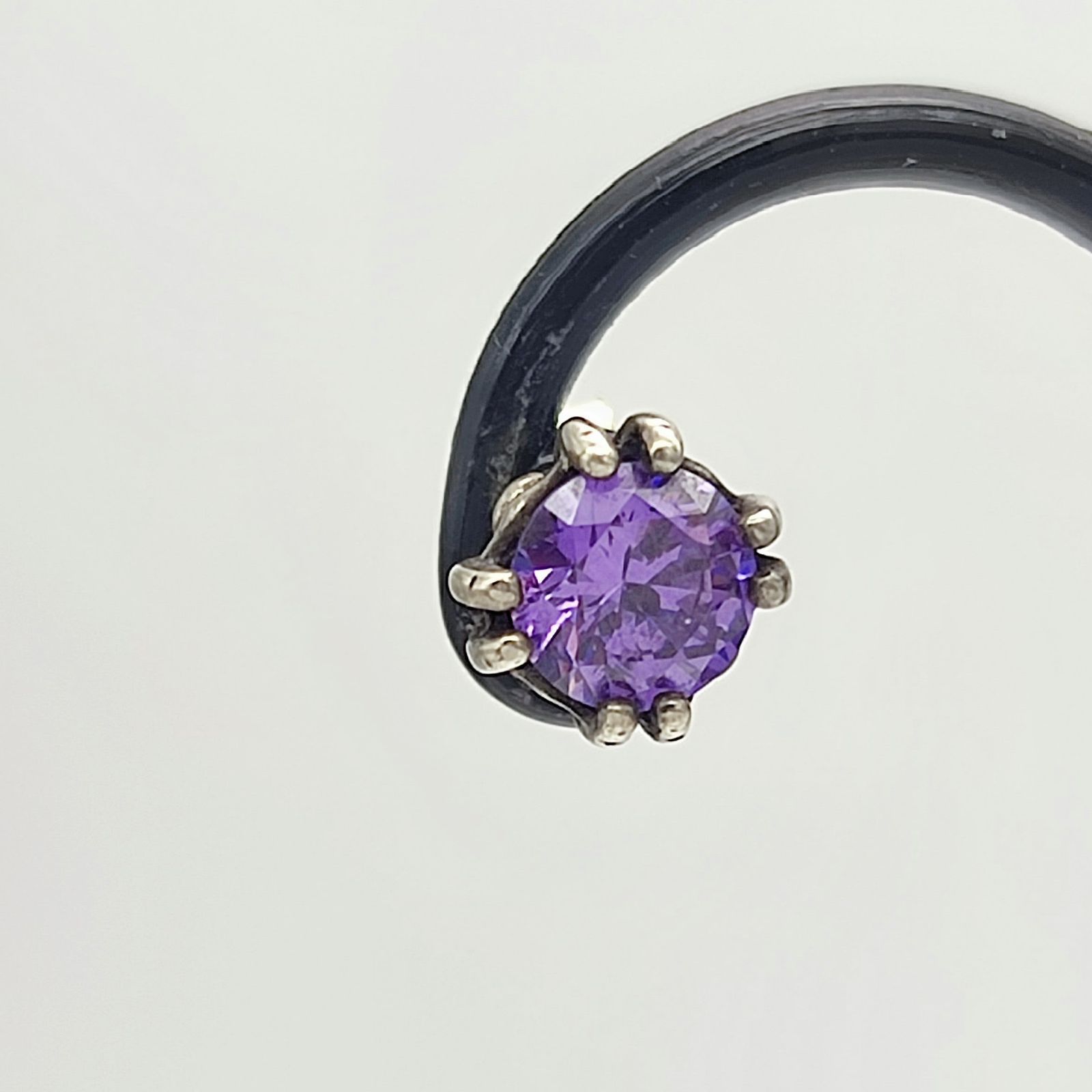 美品】JUSTIN DAVIS ジャスティンデイビス JD ジルコニアピアス