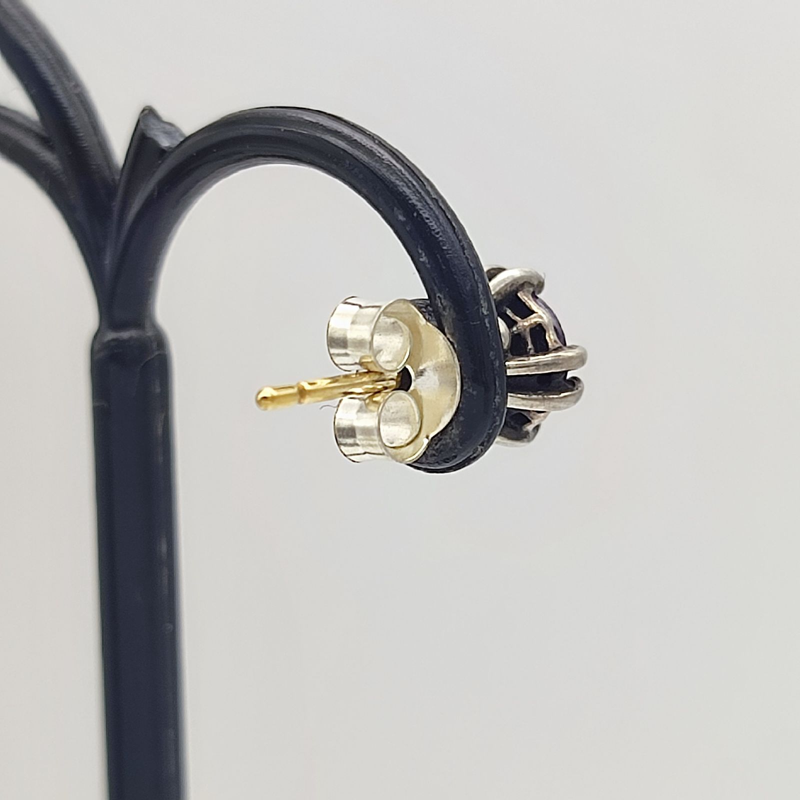 美品】JUSTIN DAVIS ジャスティンデイビス JD ジルコニアピアス