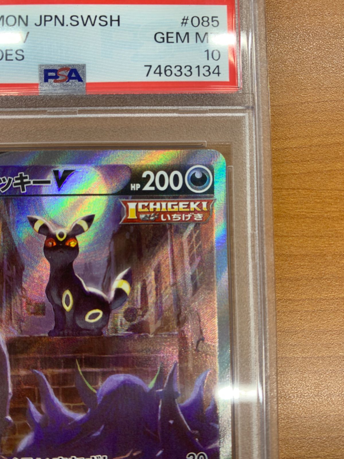 PSA10 ブラッキー V SR SA スペシャルアート 085/069 ポケカ ポケモン