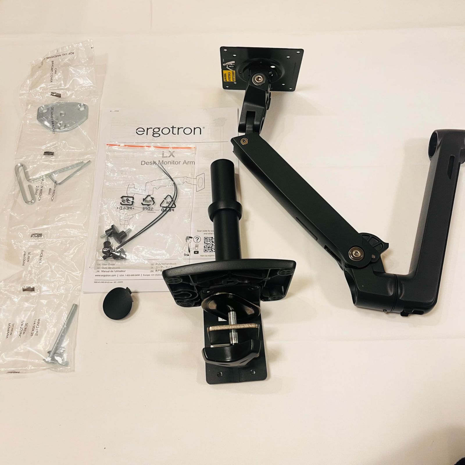 ERGOTRON エルゴトロン LX モニターアーム 45-241-224 No2728