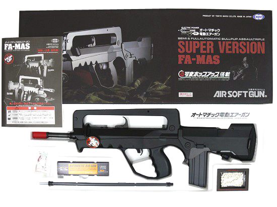 東京マルイ] FA-MAS スーパーバージョン 電動ガン (中古美品トイガン