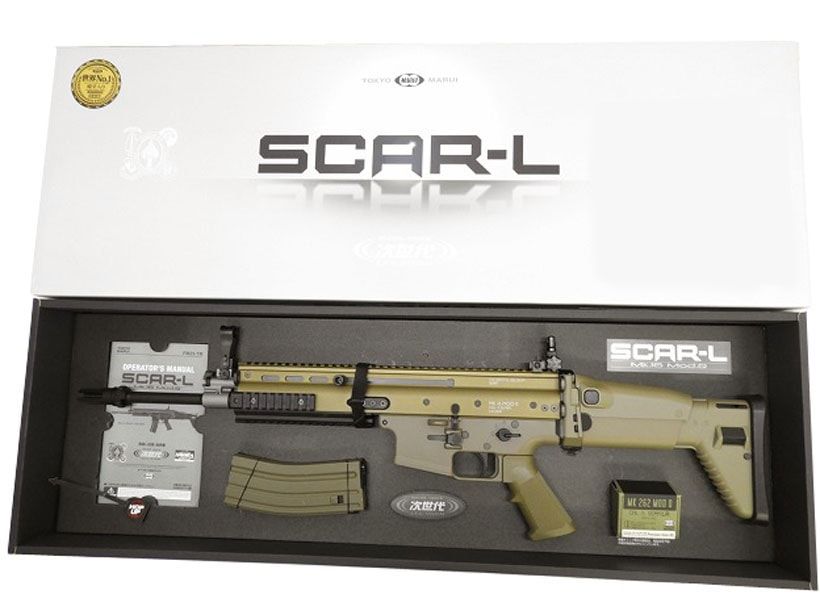 【電動ガン】東京マルイ 次世代SCAR-L【中古】 東京マルイ] SCAR-L FDE 次世代電動ガン (中古ランクAトイガン) - メルカリ