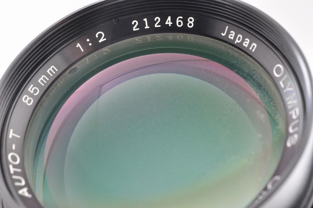 Olympus Zuiko Auto-T 85mm F2 後期型 中望遠単焦点レンズ OMマウント