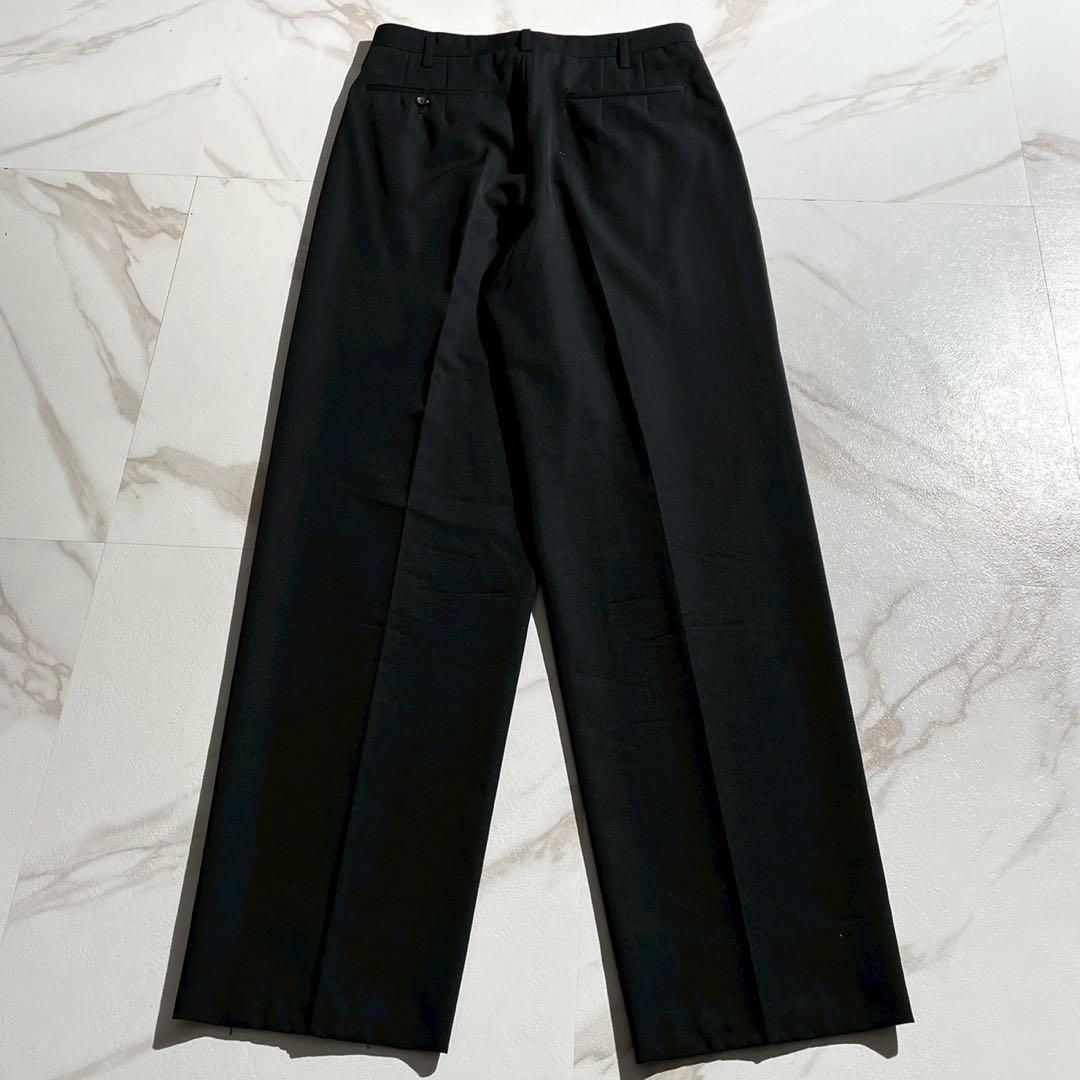 90s Y's for men ワイドスラックス　黒　ブラック Y's for men ワイズフォーメン Yohji Yamamoto ヨウジヤマモト 1995AW