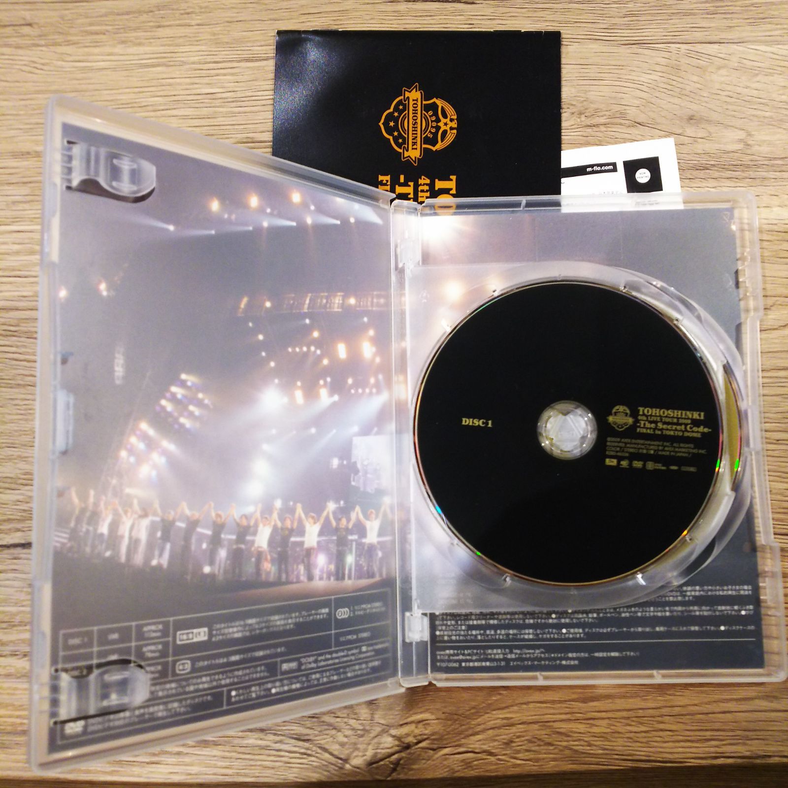 ☆【DVD】東方神起 TOHOSHINKI – 4th LIVE TOUR 2009 -The Secret Code