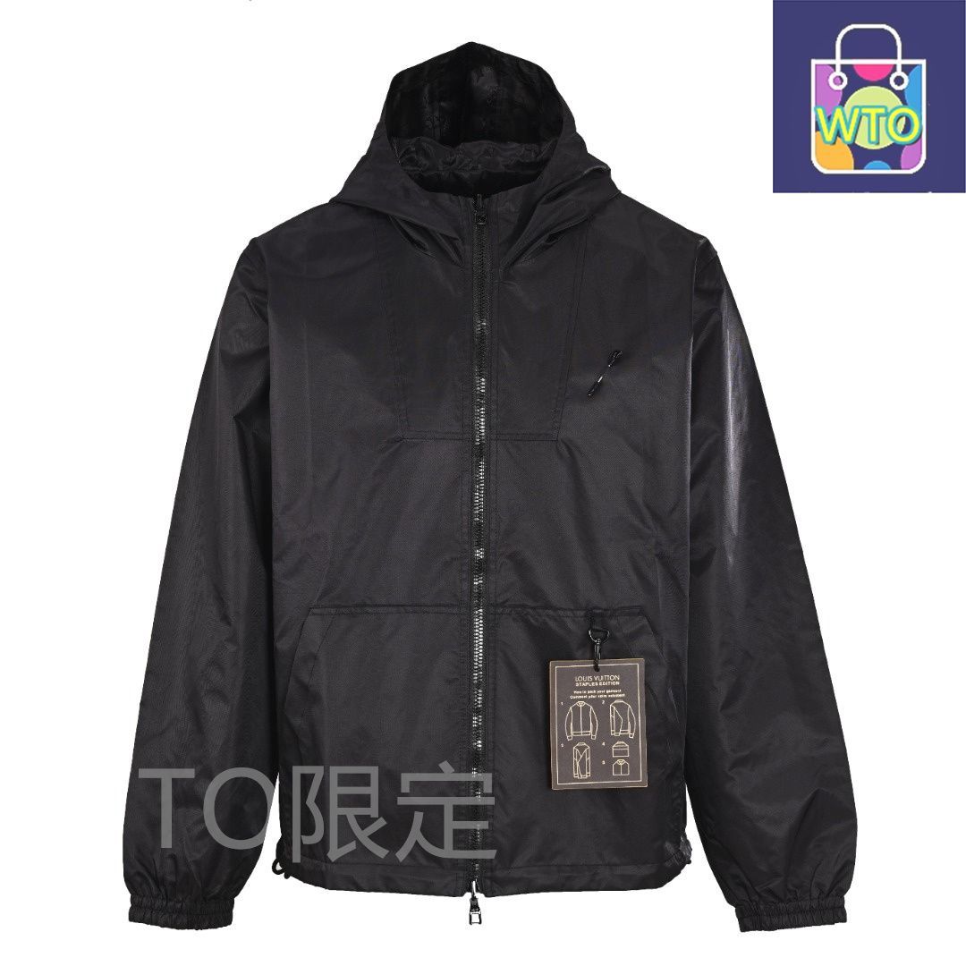 今日特価】Louis Vuitton ルイ・ヴィトン 地模様ジャカード両面着用