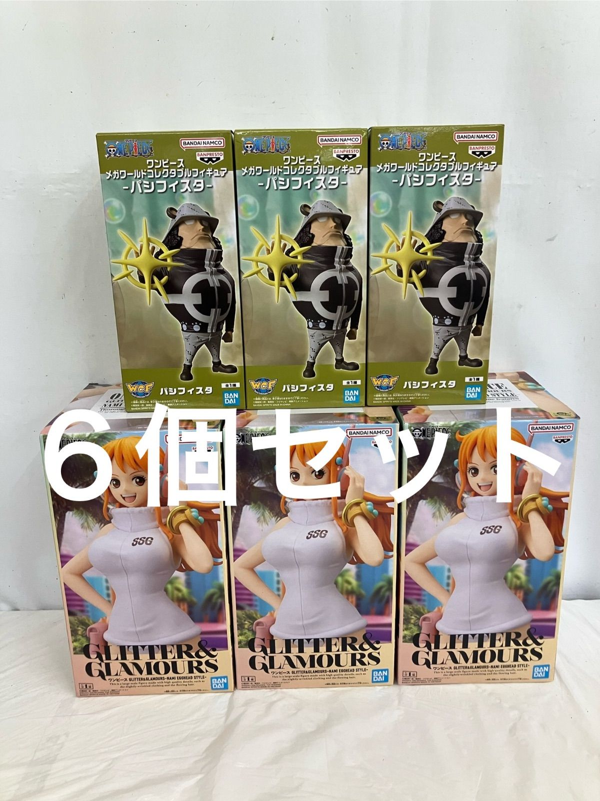 未開封 ONE PIECE ワンピース フィギュア 6個 LFJ838 f099 - メルカリ