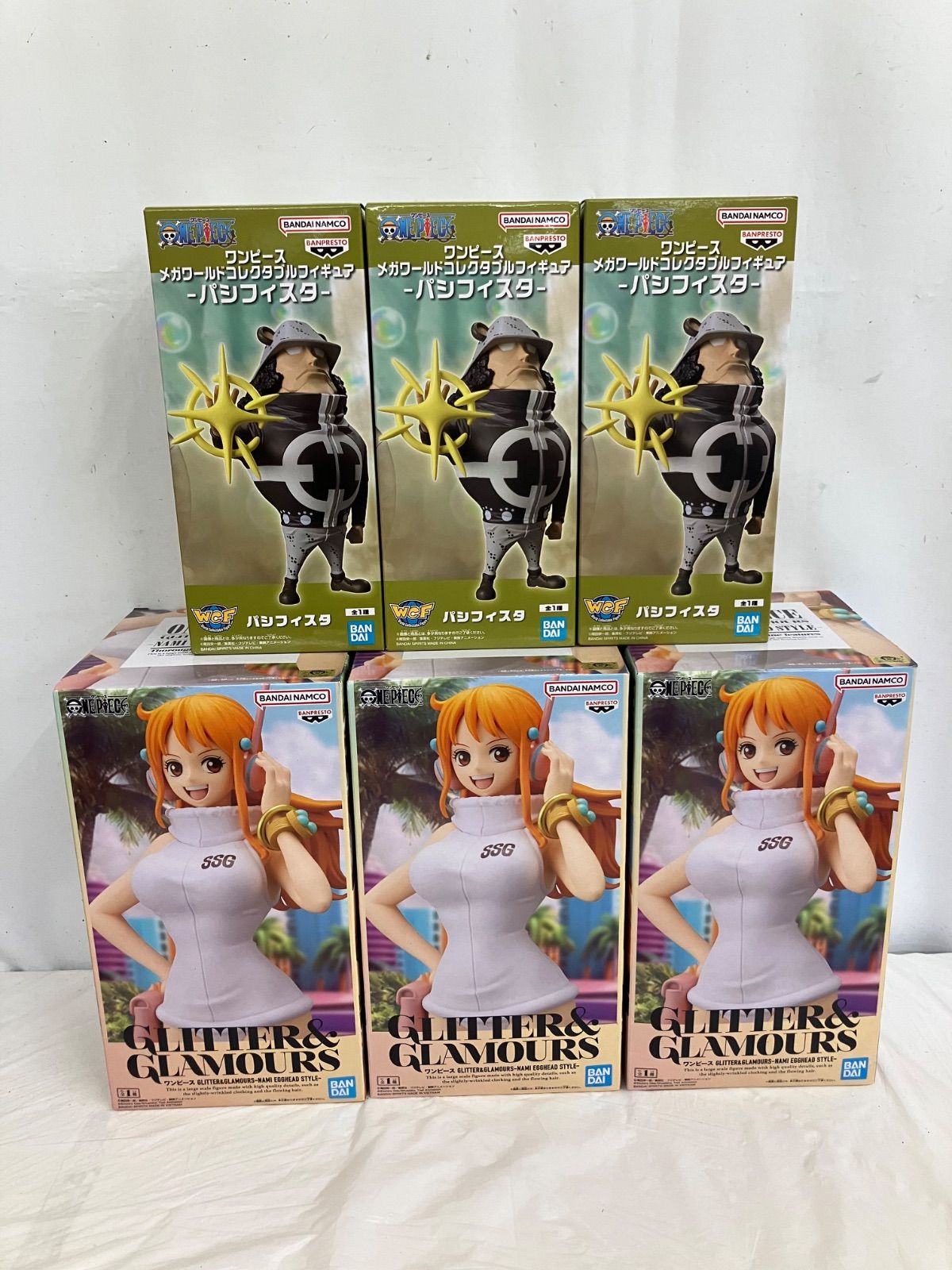 ワンピース　新品未開封　フィギュアまとめ売り 新品・未開封】 ワンピース フィギュア 8体 まとめ売り - メルカリ