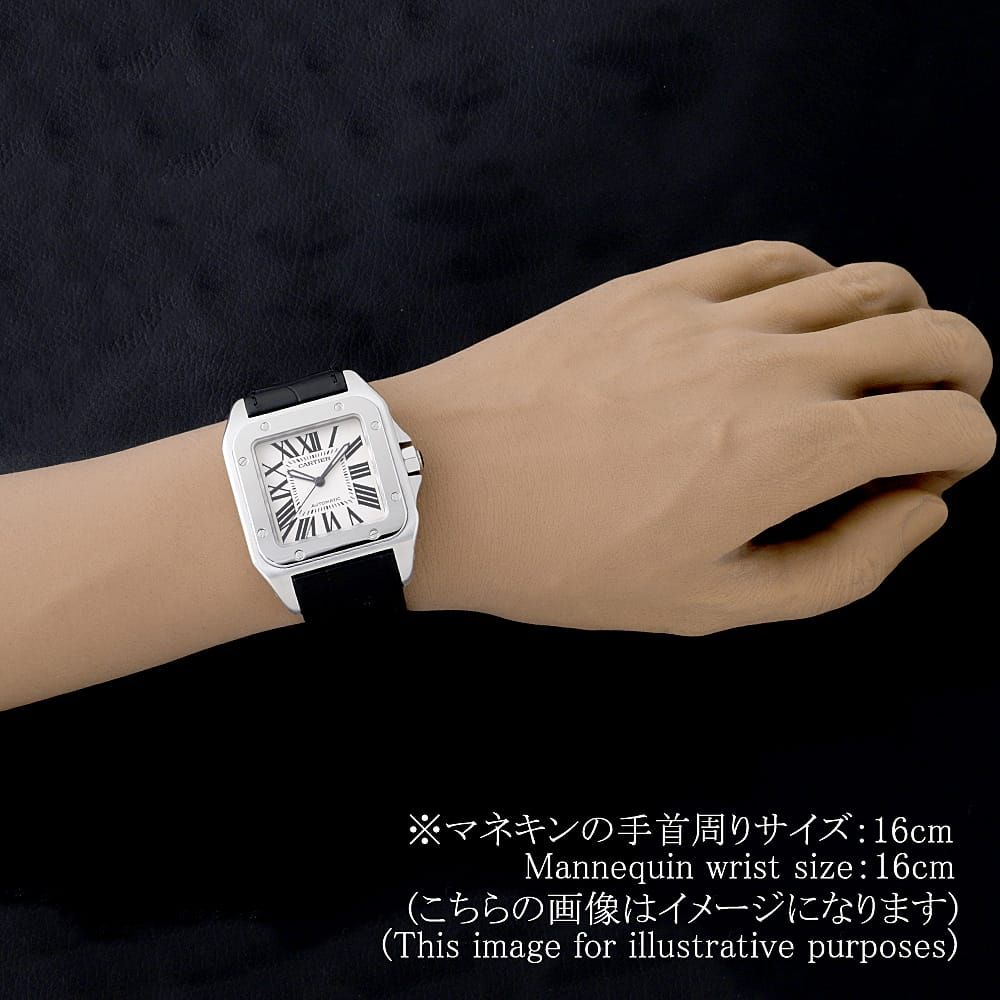 カルティエ サントス100 LM W20073X8 中古 メンズ - メルカリ