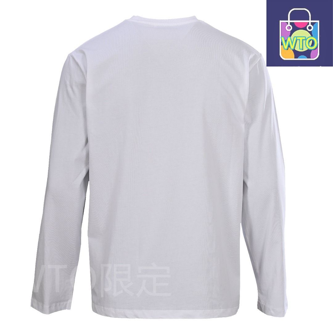 miu miu ホワイト 長袖 Tシャツ 今日特価】MIU MIU ミュウミュウ アップリケ刺繍綿製ロングスリーブT