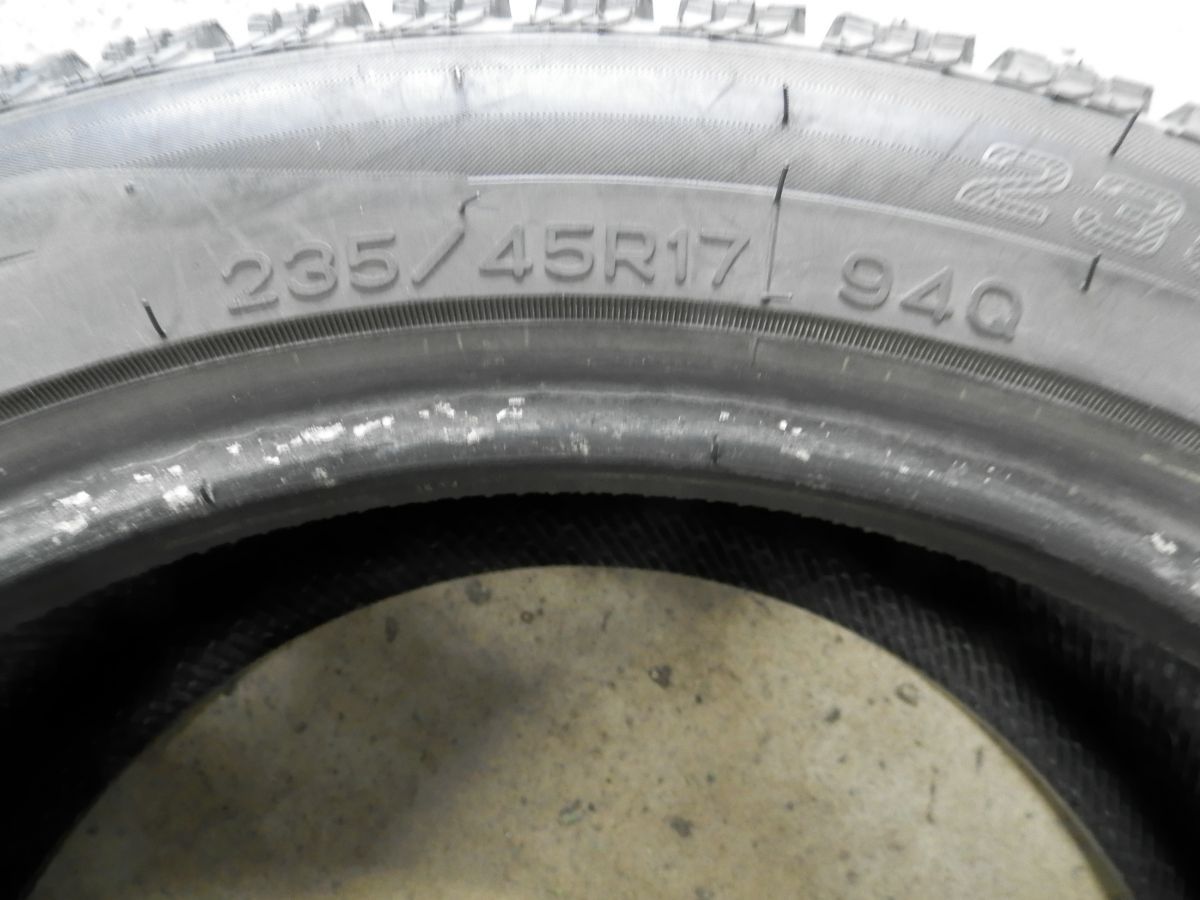 235/45R17 ナンカン ICE ACTIVA AW-1 スタッドレスタイヤ 1本 2022年製