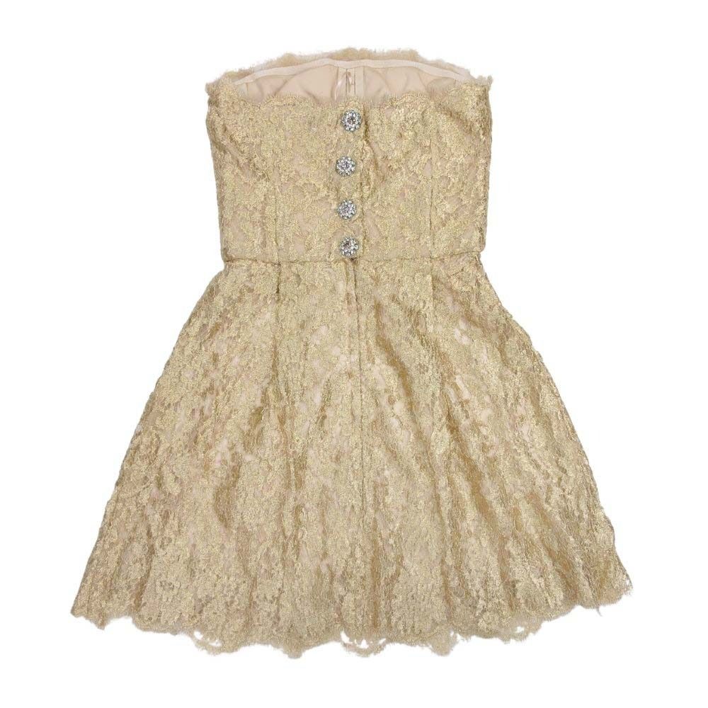 新品同様 DOLCE&GABBANA ドルチェアンドガッバーナ レース ベアトップ