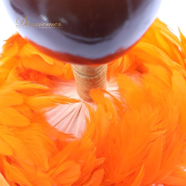 フラダンス ウリウリ マラカス 小物 小道具 楽器 タヒチアン オレンジ