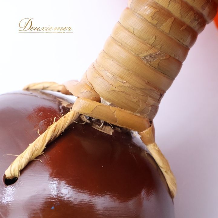 フラダンス ウリウリ マラカス 小物 小道具 楽器 タヒチアン オレンジ