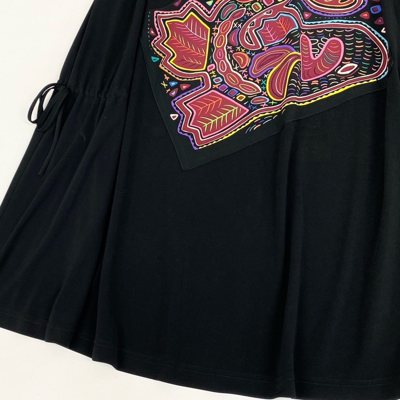 76k21《美品》 TOKUKO 1er VOL トクコプルミエヴォル 7分袖ワンピース