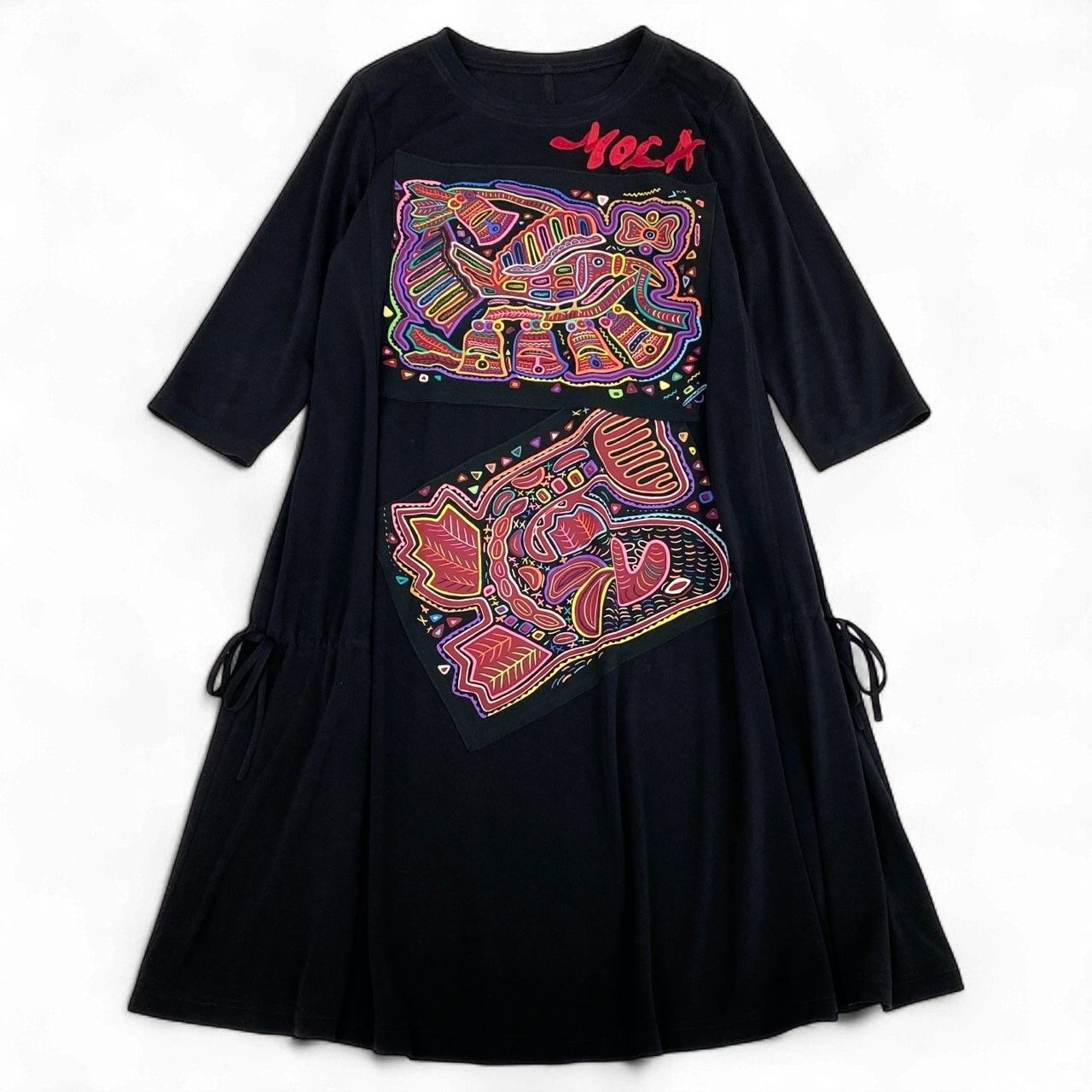 新品同様❗️トクコプルミエヴォル 希少柄　人物　ワンピース　TOKUKO 新品同様❗️トクコプルミエヴォル 希少柄 人物 ワンピース TOKUKO