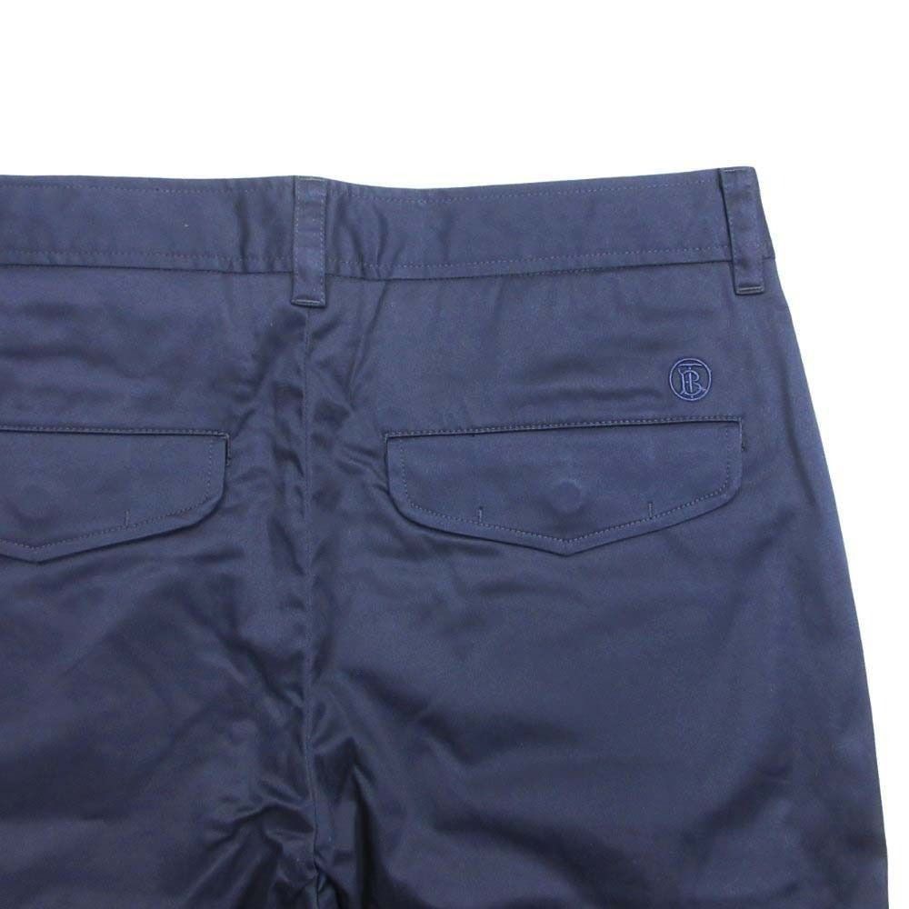 新品同様 BURBERRY バーバリー ワンポイント チノパン トラウザー