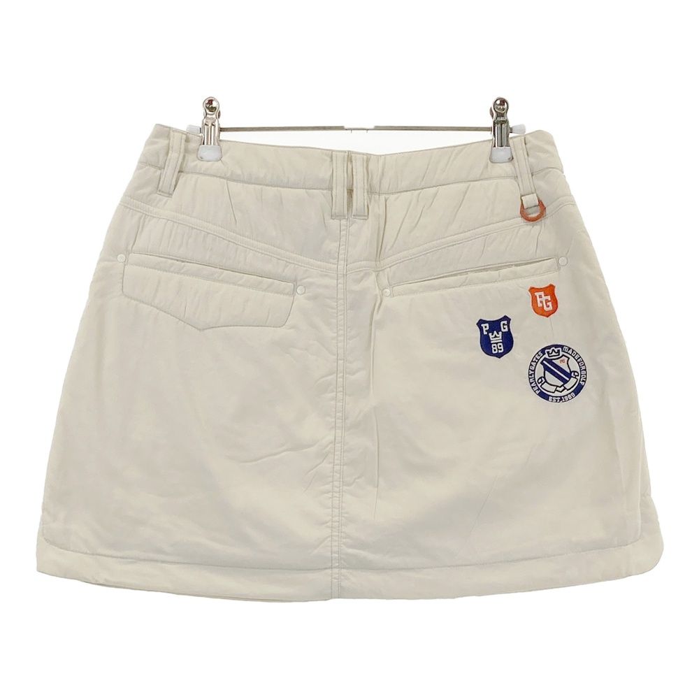 サイズ：0 PEARLY GATES パーリーゲイツ 中綿スカート ホワイト系