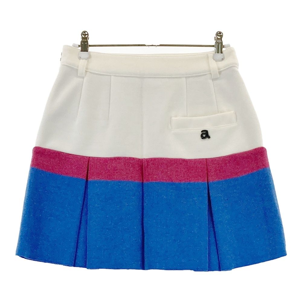 サイズ：36 ARCHIVIO アルチビオ 蓄熱 ウール混ニット スカート