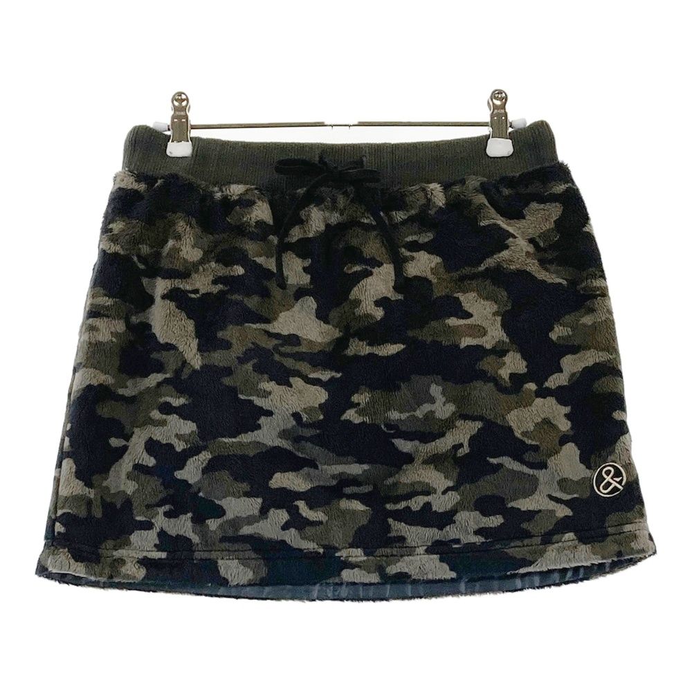 アンパスィ　リバージブルスカート サイズ：S AND PER SE アンパスィ リバーシブル ボアスカート 迷彩