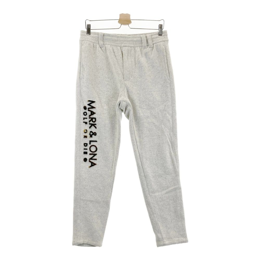 サイズ：48 MARK&LONA マークアンドロナ ウール混 起毛 ロングパンツ