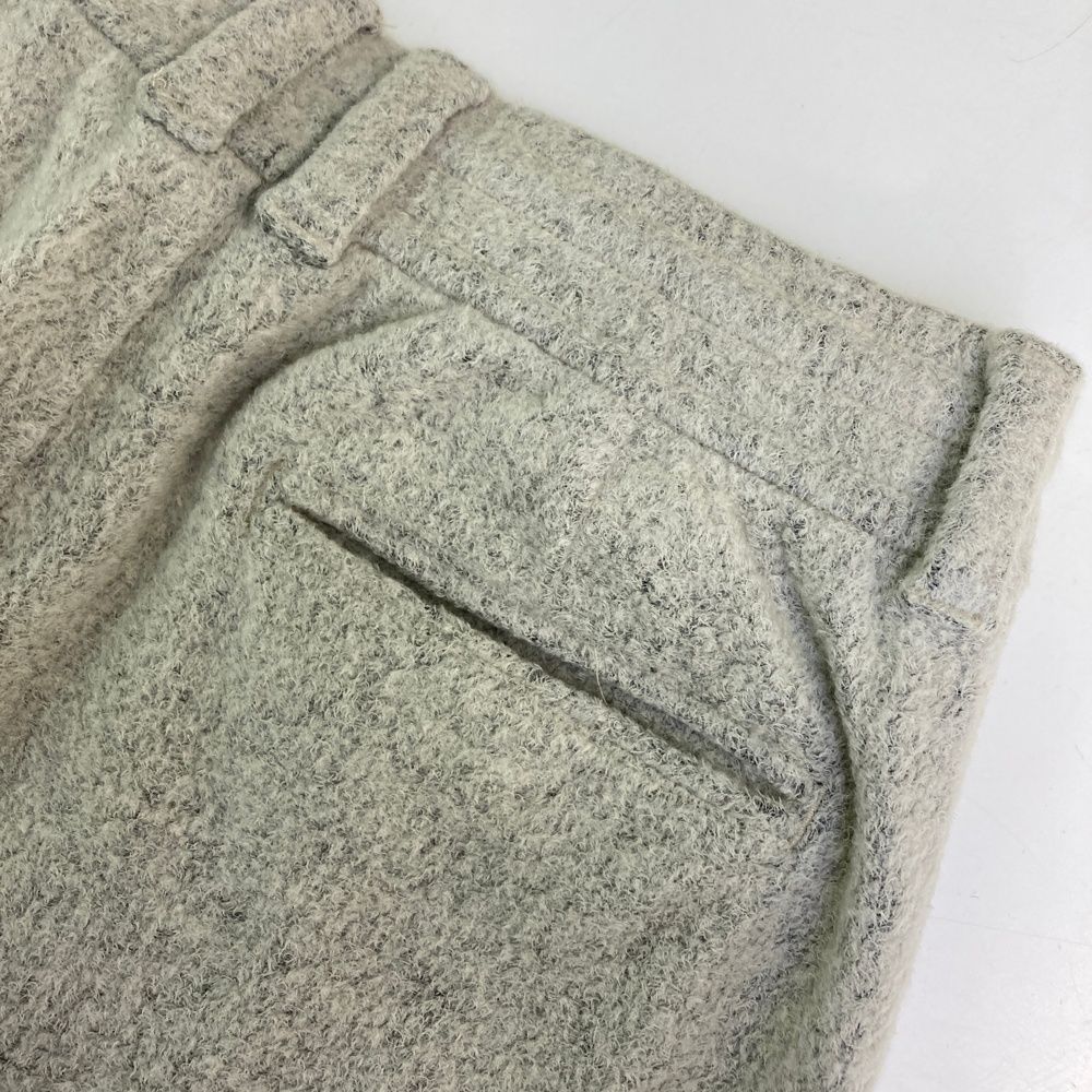 サイズ：48 MARK&LONA マークアンドロナ ウール混 起毛 ロングパンツ