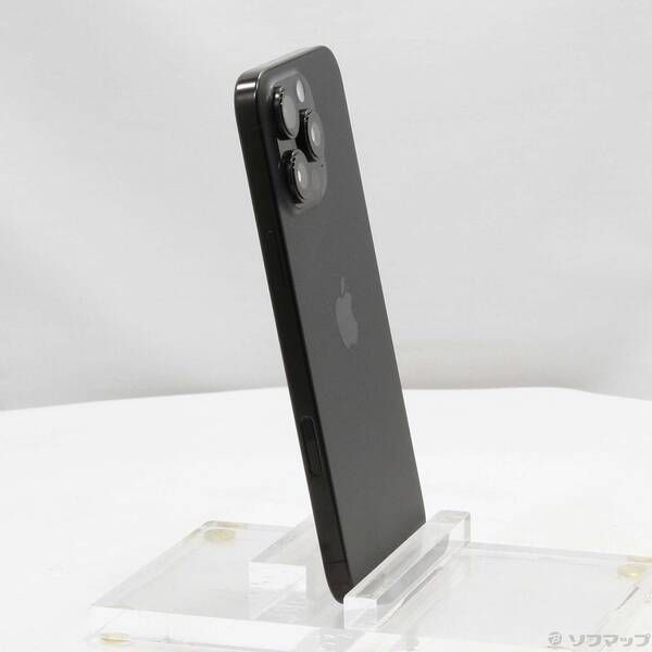 中古品〕 iPhone16 Pro Max 256GB ブラックチタニウム 3N528J／A SIM